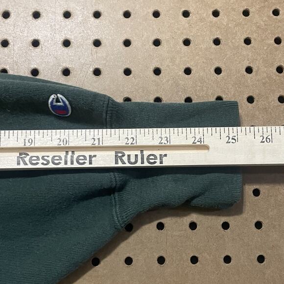 VTG Champion Sweater Mens XXL Green Reverse Weave Notre Dame Fighting Irish USA - Picture 10 of 10